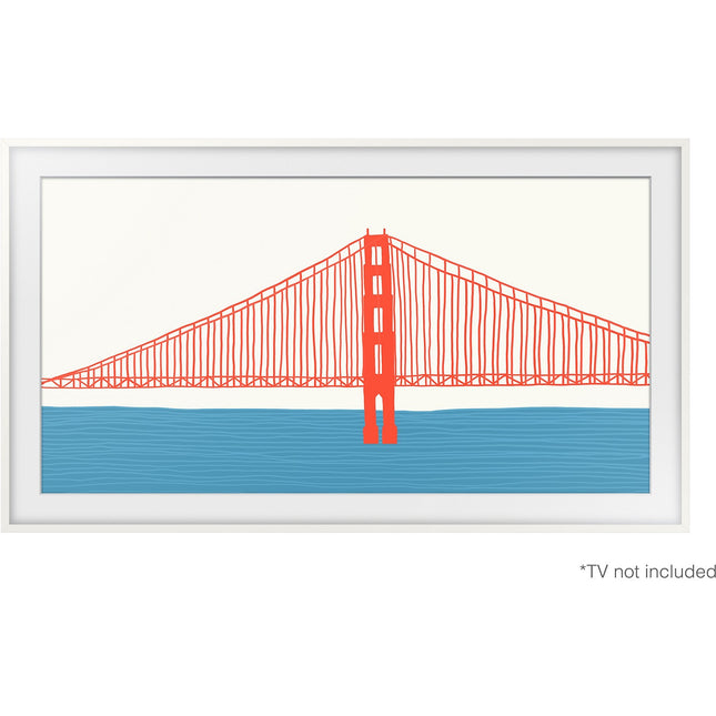 Cadre The Frame SAMSUNG 65'' Blanc Moderne
