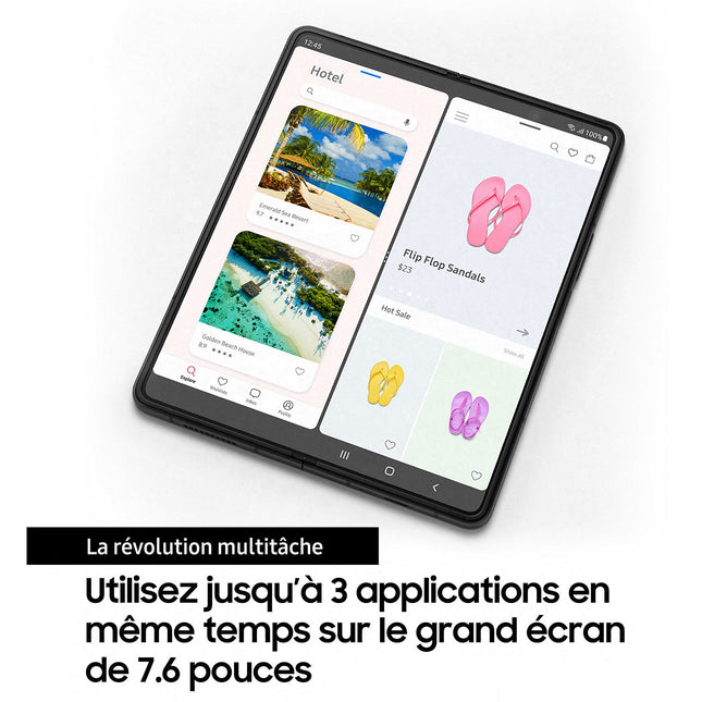 Smartphone SAMSUNG Galaxy Z Fold3 Vert 256 Go 5G Reconditionné