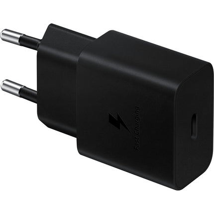 Chargeur secteur SAMSUNG 15W USB-C + cable noir