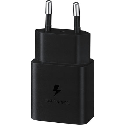 Chargeur secteur SAMSUNG 15W USB-C + cable noir
