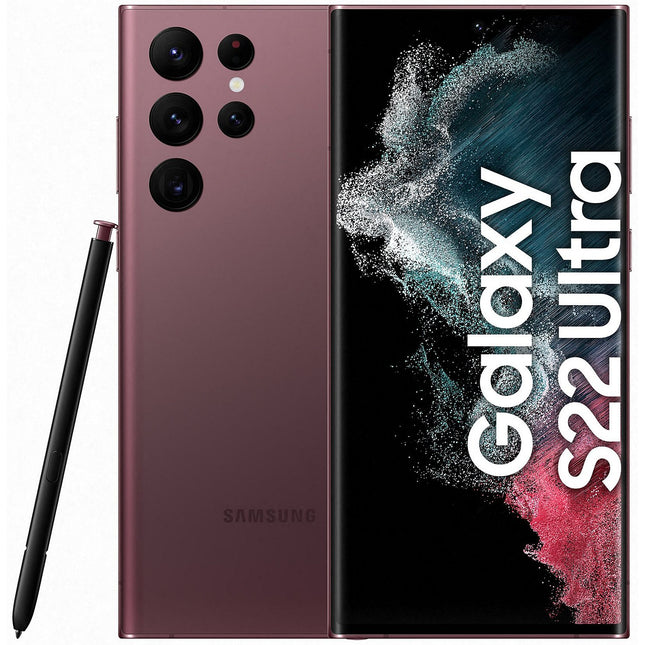 Smartphone SAMSUNG Galaxy S22 Ultra Bordeaux 128Go 5G Reconditionné