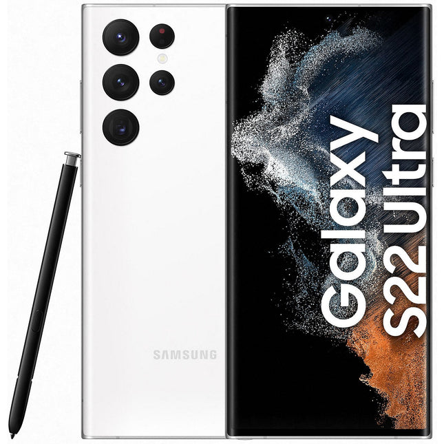 Smartphone SAMSUNG Galaxy S22 Ultra Blanc 128Go 5G Reconditionné