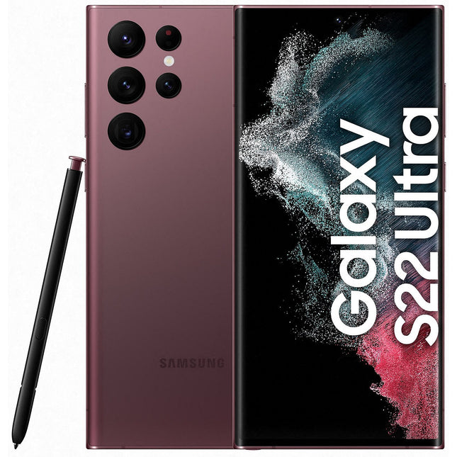 Smartphone SAMSUNG Galaxy S22 Ultra Bordeaux 256Go 5G Reconditionné