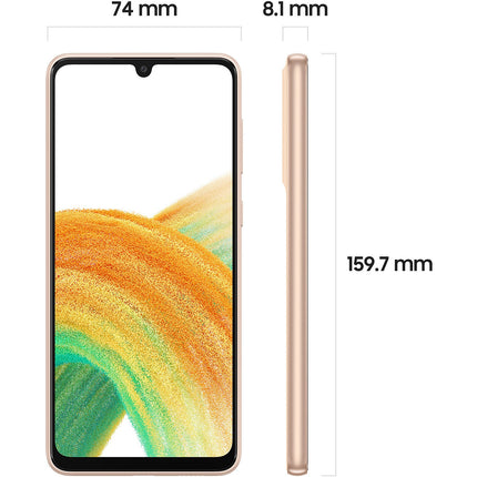 Smartphone SAMSUNG Galaxy A33 Peche 5G