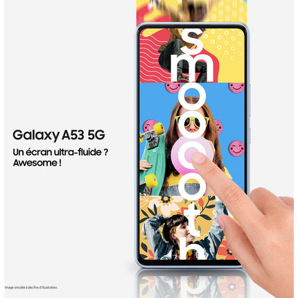 Smartphone SAMSUNG Galaxy A53 Blanc 5G
