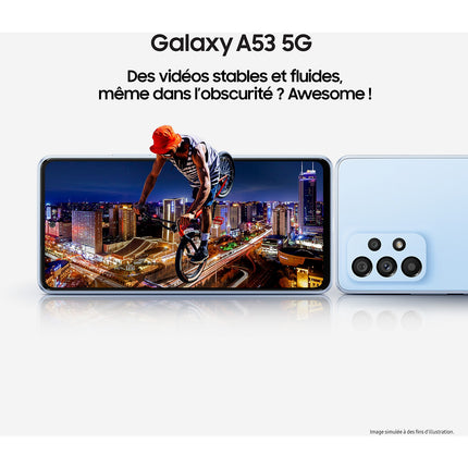 Smartphone SAMSUNG Galaxy A53 Bleu 5G Reconditionné