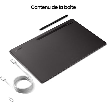 Tablette Android SAMSUNG Galaxy Tab S8+ 12.4 5G 128Go Anthracite