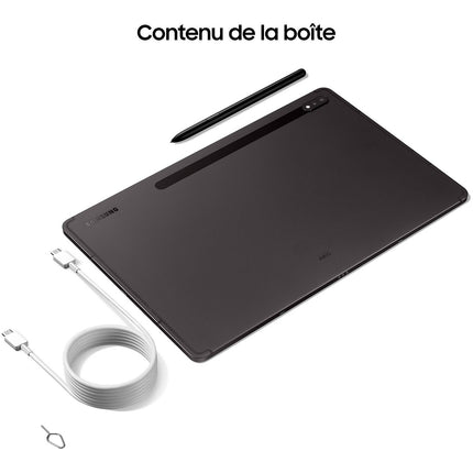 Tablette Android SAMSUNG Galaxy Tab S8+ 12.4 Wifi 128Go Anthracit