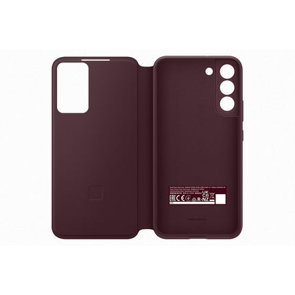 Etui SAMSUNG S22+ Clear View bordeaux