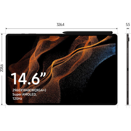 Tablette Android SAMSUNG Galaxy Tab S8 Ultra 14.6 5G 256Go Anthra Reconditionné