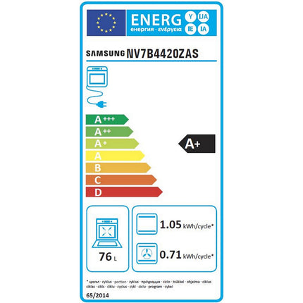 Four encastrable SAMSUNG NV7B4420ZAS