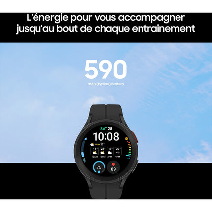 Montre connectée SAMSUNG Galaxy Watch5 Pro Noir 45mm 4G Reconditionné