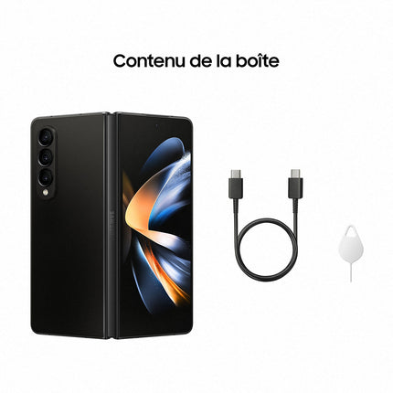 Smartphone SAMSUNG Galaxy Z Fold4 Noir 512 Go 5G Reconditionné