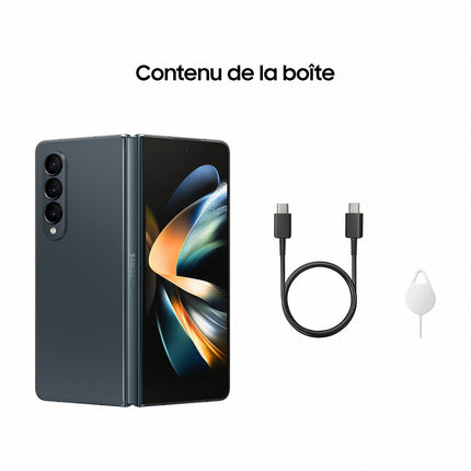 Smartphone SAMSUNG Galaxy Z Fold4 Anthracite 512 Go 5G Reconditionné
