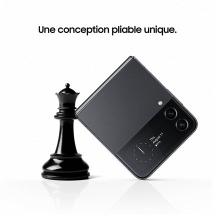 Smartphone SAMSUNG Galaxy Z Flip4 Graphite 256Go 5G