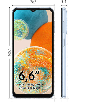 Smartphone SAMSUNG Galaxy A23 Bleu 128Go 5G Reconditionné