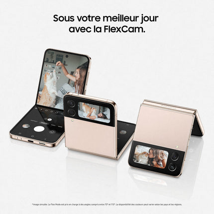 Smartphone SAMSUNG Galaxy Z Flip4 Lavande 256Go 5G Reconditionné
