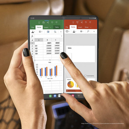 Smartphone SAMSUNG GalaxyZ Fold4 Ivoire 1To 5G Reconditionné