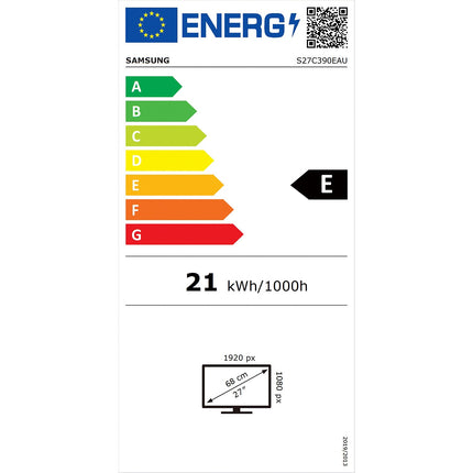 Ecran PC SAMSUNG S27C390EAU
