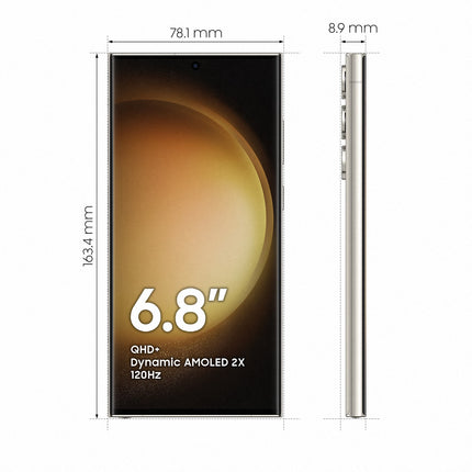 Smartphone SAMSUNG Galaxy S23 Ultra Blanc 256Go 5G Reconditionné
