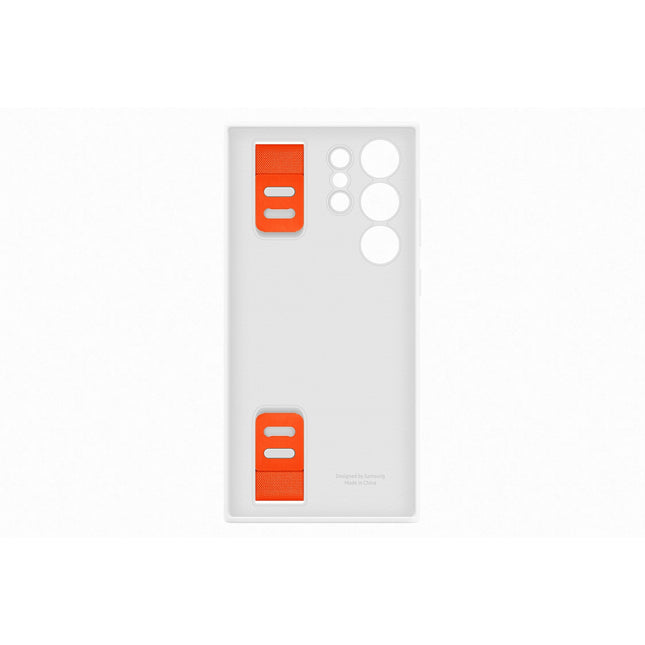 Coque SAMSUNG S23 Ultra Silicone avec laniere Bla