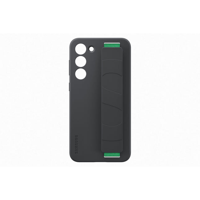 Coque SAMSUNG S23+ Silicone avec laniere Noir