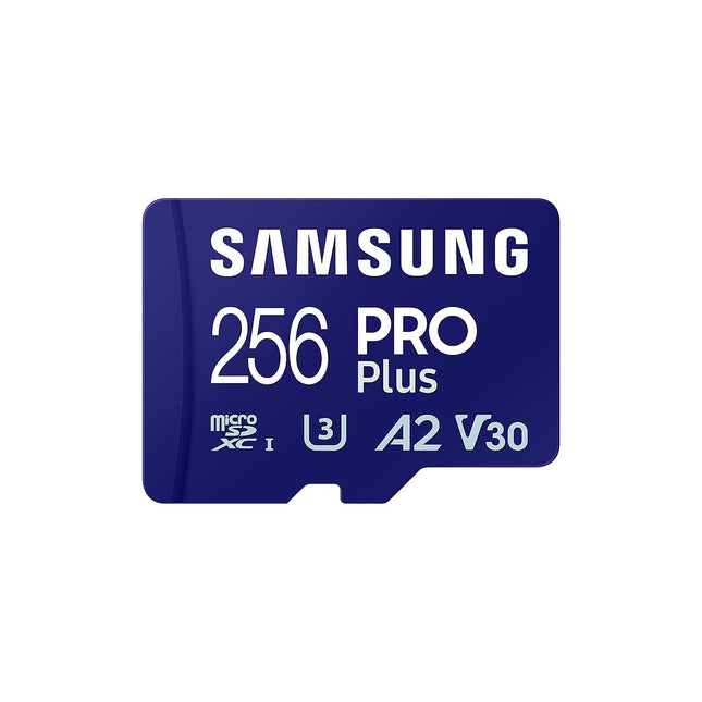Carte Micro SD SAMSUNG 256 Go Pro Plus avec adaptateur
