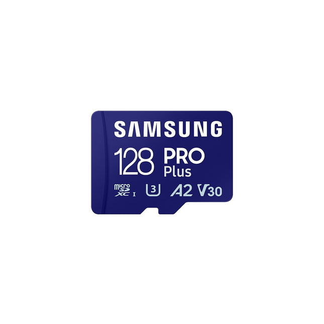 Carte Micro SD SAMSUNG 128 Go Pro Plus avec adaptateur SD