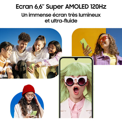 Smartphone SAMSUNG Galaxy A34 Graphite 128 Go 5G Reconditionné