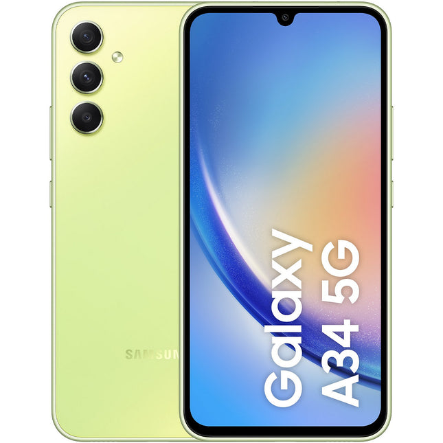 Smartphone SAMSUNG Galaxy A34 Lime 128Go 5G Reconditionné