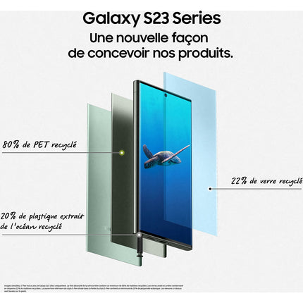 Smartphone SAMSUNG Galaxy S23 Ultra Vert 1To 5G Reconditionné