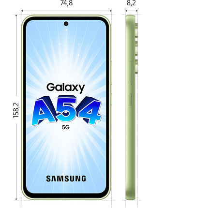 Smartphone SAMSUNG Galaxy A54 Lime 128Go 5G Reconditionné