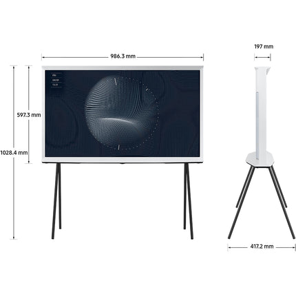 TV QLED SAMSUNG The Serif TQ43LS01B Blanc