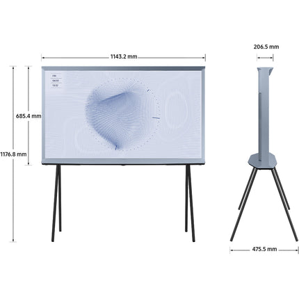 TV QLED SAMSUNG The Serif TQ50LS01B Bleu 2023
