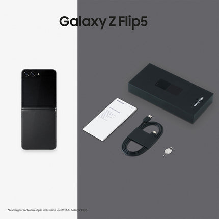 Smartphone SAMSUNG Galaxy Z Flip5 Graphite 512Go 5G Reconditionné
