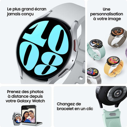 Montre connectée SAMSUNG Galaxy Watch6 Crème 40mm BT Reconditionné