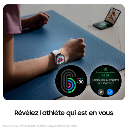 Montre connectée SAMSUNG Galaxy Watch6 Crème 40mm BT Reconditionné