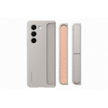 Coque SAMSUNG Z Fold 5 avec lanière Crème