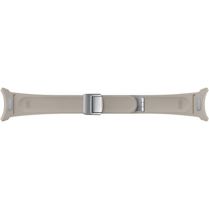 Bracelet SAMSUNG Watch 5/6/7 S/M Hybrid Simili cuir Taupe