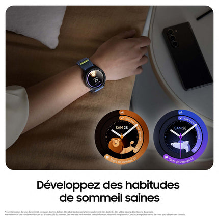 Montre connectée SAMSUNG Galaxy Watch6 Classic 4G Argent 47mm