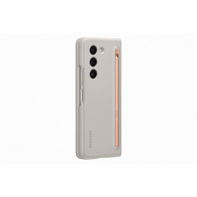 Coque SAMSUNG Z Fold 5 S pen intégré Crème