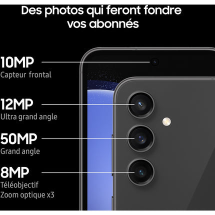 Smartphone SAMSUNG Galaxy S23FE Graphite 256Go Reconditionné