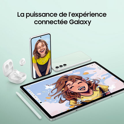 Smartphone SAMSUNG Galaxy S23FE Vert d'eau 128Go Reconditionné