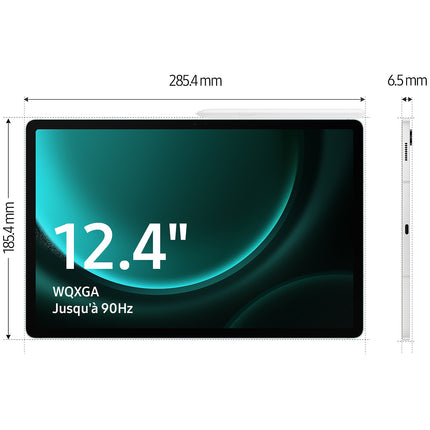 Tablette Android SAMSUNG Galaxy Tab S9FE+ 12.4 128Go Vert Reconditionné