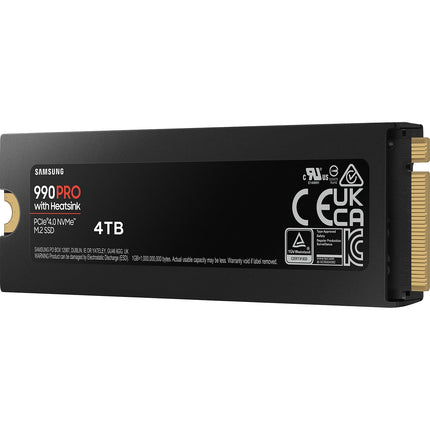 Disque dur SSD interne SAMSUNG 1To 990 Pro avec dissipateur