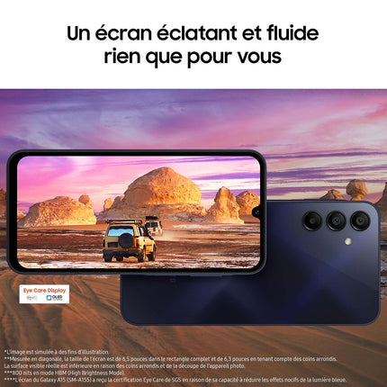 Smartphone SAMSUNG Galaxy A15 128Go Lime 4G Reconditionné