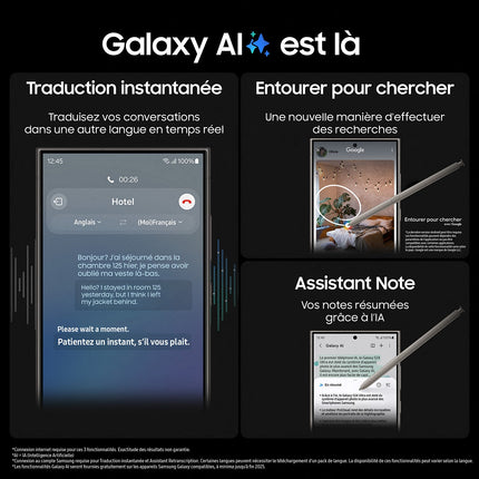 Smartphone SAMSUNG Galaxy S24 Ultra Violet 1To Reconditionné