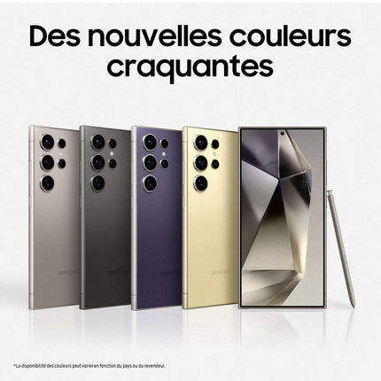 Smartphone SAMSUNG Galaxy S24 Ultra Noir 512Go Reconditionné