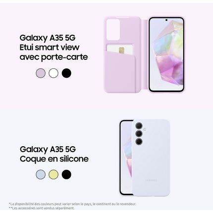 Smartphone SAMSUNG Galaxy A35 Bleu nuit 128Go 5G