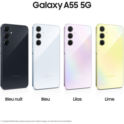 Smartphone SAMSUNG Galaxy A55 Bleu 128Go 5G Reconditionné